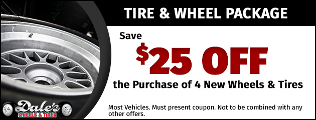 Tire and Wheel Package Special